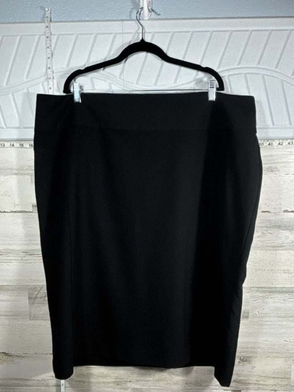 Worthington Woman Black Pencil Skirt Size 22W